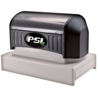 1.875" x 3.875" - Rubber Stamp - Self Inking or Wood Mounted