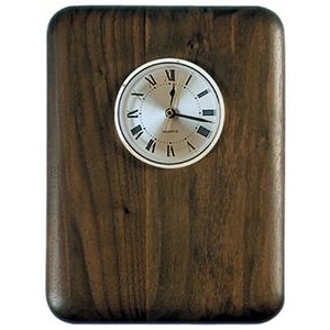 8" x 10" - Walnut Clock Plaque