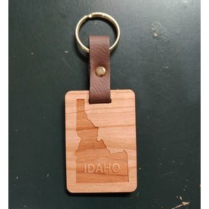 2" - Idaho Hardwood Keychains