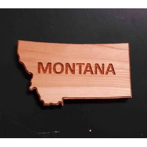 2" - Montana Hardwood Magnets