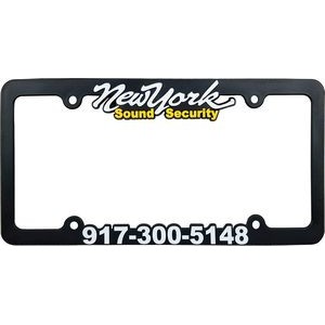 6.3" x 12.2" Embossed License Plate Frame