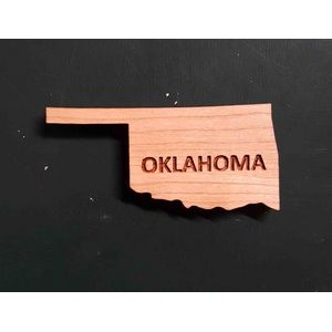 2" - Oklahoma Hardwood Magnets