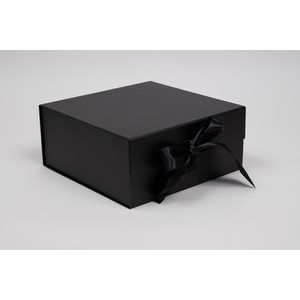10" x 10" x 4.5" Matte Magnetic Gift Boxes with Ribbons