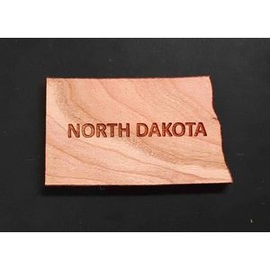2" - North Dakota Hardwood Magnets