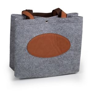 11" x 11" & 4.5" Gusset Flannel Tote Bag