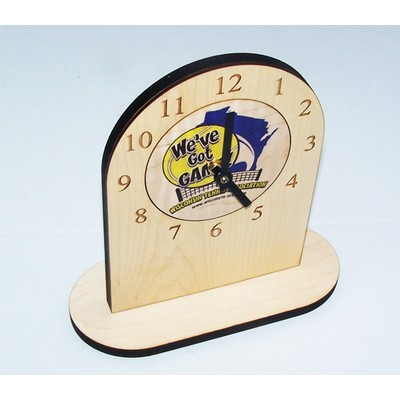 5" x 8" - Hardwood Clocks - Desk