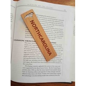 1.5" x 6" - North Carolina Hardwood Bookmarks