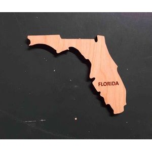 2" - Florida Hardwood Magnets