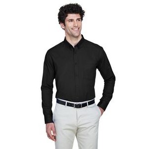 CORE 365 Men's Tall Operate Long-Sleeve Twill Shirt