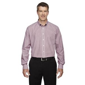 DEVON AND JONES Men's Crown Collection® Banker Stripe Woven Shirt