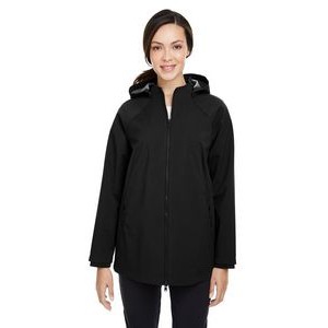 NORTH END Ladies' City Hybrid Soft Shell Hooded Jacket