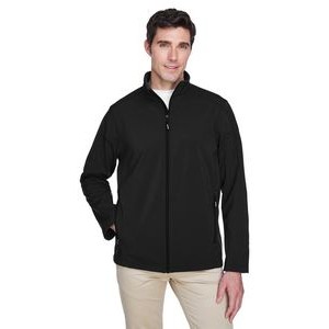 CORE 365 Men's Tall Cruise Two-Layer Fleece Bonded SoftShell Jacket