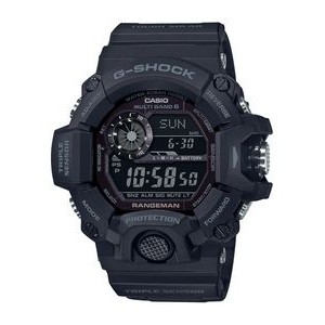 G-Shock Mens Master of G Rangeman Solar Digital Black Resin Watch