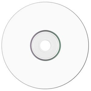 WHITE INKJET Printable CD-R (Cake Box 100/spindle)