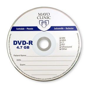 Medical DVD-R 4.7GB (Up to 25C)