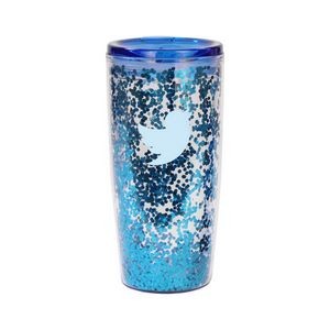 TM238CF Real Deal Double Wall Tumbler with Confetti