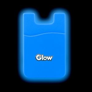 Adhesive Glow In The Dark Silicone Smartphone I-Wallet