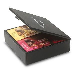 Harvard Leatherette Gift Set Box with Ghirardelli Chocolate