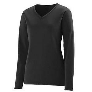 Augusta® Women's Nexgen Wicking Long Sleeve T-Shirt