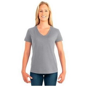Fruit Of The Loom® Women's HD Cotton™ V-Neck T-Shirt