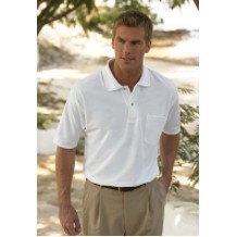 Inner Harbor® Adult Pique/Mesh Pocket Golf Shirt