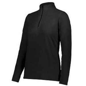 Augusta Women's Eco-Revive Micro-Lite Fleece 1/4 Zip Pullover Shirt