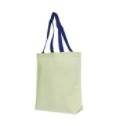 10 Oz. Liberty Bags Marianne Cotton Canvas Tote w/Contrasting Handle