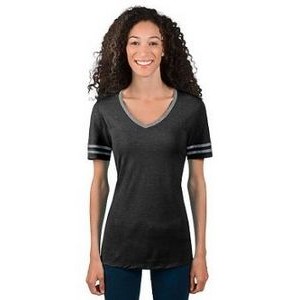 Jerzees® Women's Triblend Varsity Ringer T-Shirt