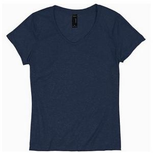 Hanes® Women's Perfect-T® V-Neck Triblend T-Shirt