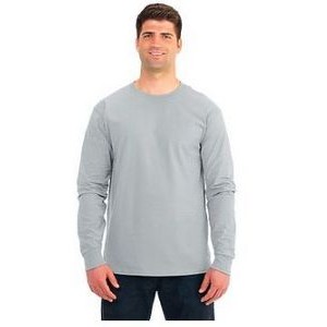 Fruit Of The Loom Adult HD Cotton Long Sleeve T-Shirt