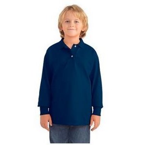 Jerzees® Youth Long Sleeve Sport Shirt w/SpotShield™