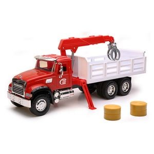 1:18 Scale Mack® Granite Stake Truck W/ Crane (u)