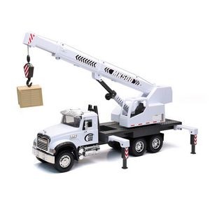 1:18 Scale Mack® Granite Truck W/ Extendable Crane & Crate (u)
