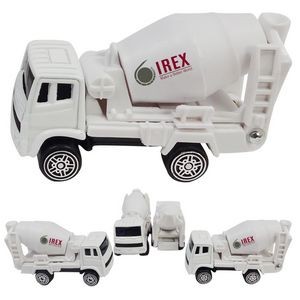 3" 1:64 Scale Diecast Metal Cement Mixer (Full Color Decal)