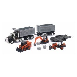 Kubota® Construction Vehicles W/ Dump Truck Set