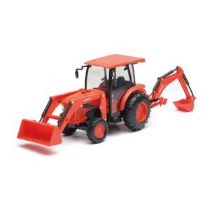 1:18 Scale Kubota® Farm Tractor W/ Loader & Backhoe (u)