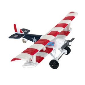 Hot Wings Curtiss Jenny "Old Glory" with Full Color Logo