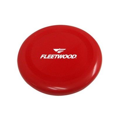 10" Style Hard Plastic Disc Red Flying Disc