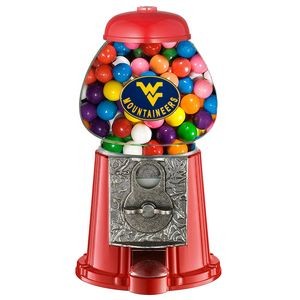 Red 11" Gumball / Candy Dispenser Machine w/ Full Color Logo