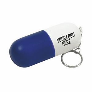Keychain Pill Capsule Stress Reliever