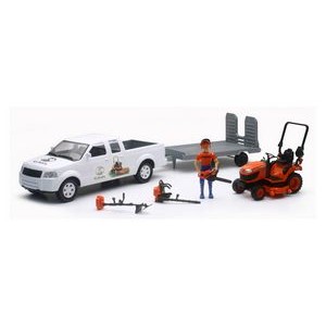 Kubota® Pick Up & Lawn Mower Set