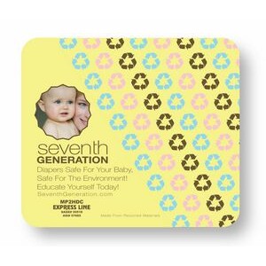 Recycled Hi Definition Mouse Pad (1/4" Thick) (7 1/2" x 6-1/2")