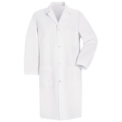 Men's 4 Gripper Lab Coat