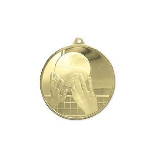 3D Mint Quality Medal for Volleyball