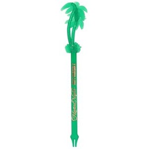 6.5" Palm Tree Stirrer (Blank)