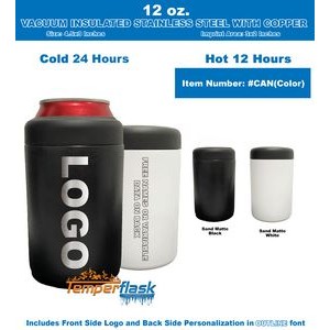 12 oz. Insulated Stainless Steel Can Cooler Cover