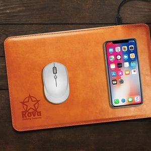 Executive Mouse Pad/Wireless Charger