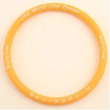 Silicone Ring Awareness Bracelet (Pad Printed)