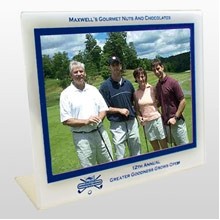 Easel Golf Picture Frame (4