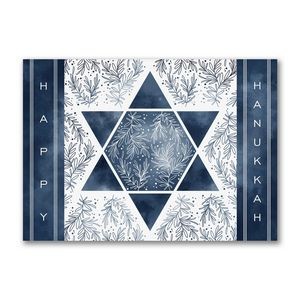 Star Of Hanukkah Holiday Card